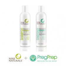 Nine Naturals + PregPrep Haircare Bundle
