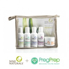 Nine Naturals + PregPrep Travel Bundle